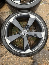 Audi RS6 Alloys One Scuffed With Tyres