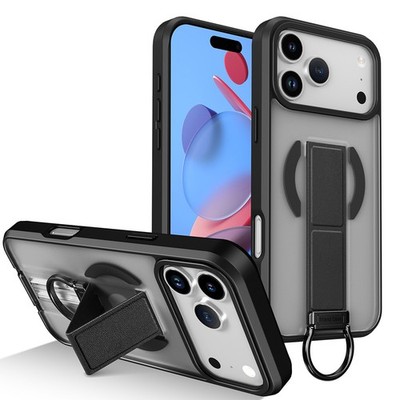 PC+TPU Shockproof Phone Case with Wireless Charging for iPhone 17 16 Pro Max
