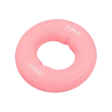3.07" 20 - 30Lbs Hand Grip Strengtheners Hand Grip Ring for Rock Climbing Pink