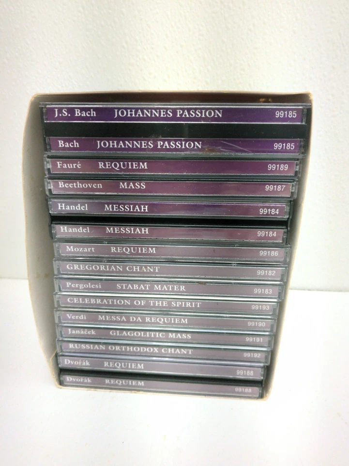 SET OF 15 CD'S Credo 1000 Years Of Sacred Music BOX SET # 99181 Musica Di Angeli - Image 2 of 4