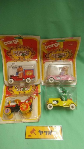 Set des 4 véhicules The Muppet Show 25 Years de chez Corgi - Collection