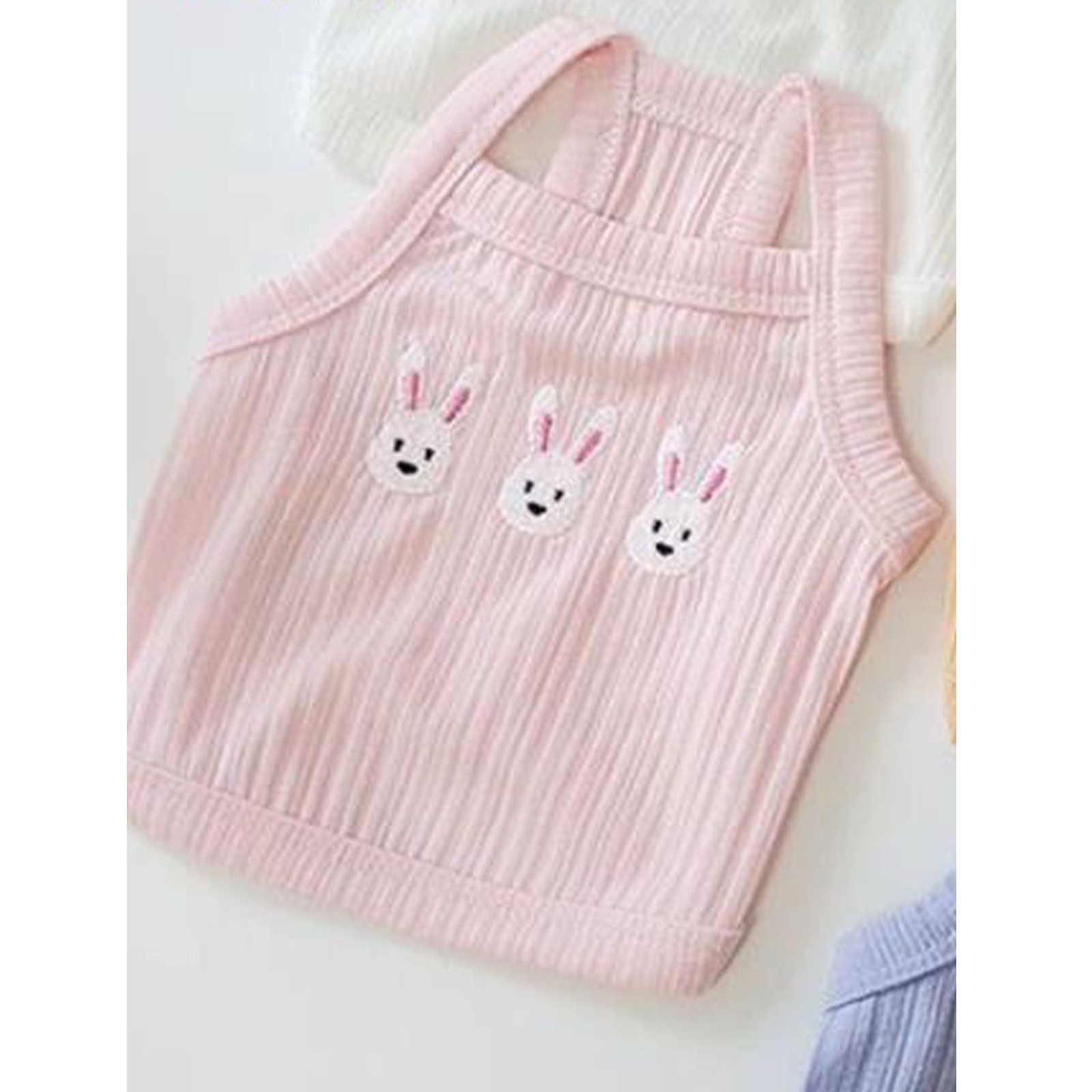Dog Vest Comfortable Puppy Clothes Pet Clothing For Spring Summer Pink XS Part.