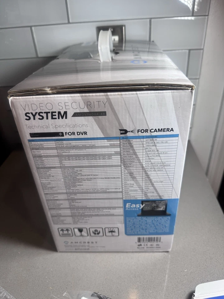 Amcrest AMDV960H4-4B Video Security System - Image 4 of 4