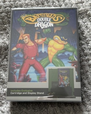 BATTLETOADS Double Dragon NINTENDO NES Green Cartridge RETRO-BIT NEU SEALED 