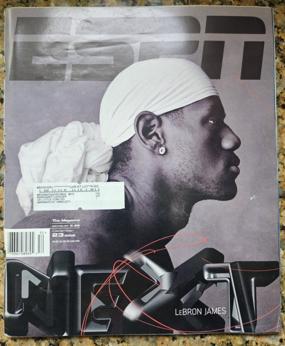 espn magazine lebron james