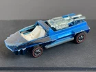 Vintage Hot Wheels Redline 1971 Dark Blue Hairy Hauler - No Windshield...Nice!