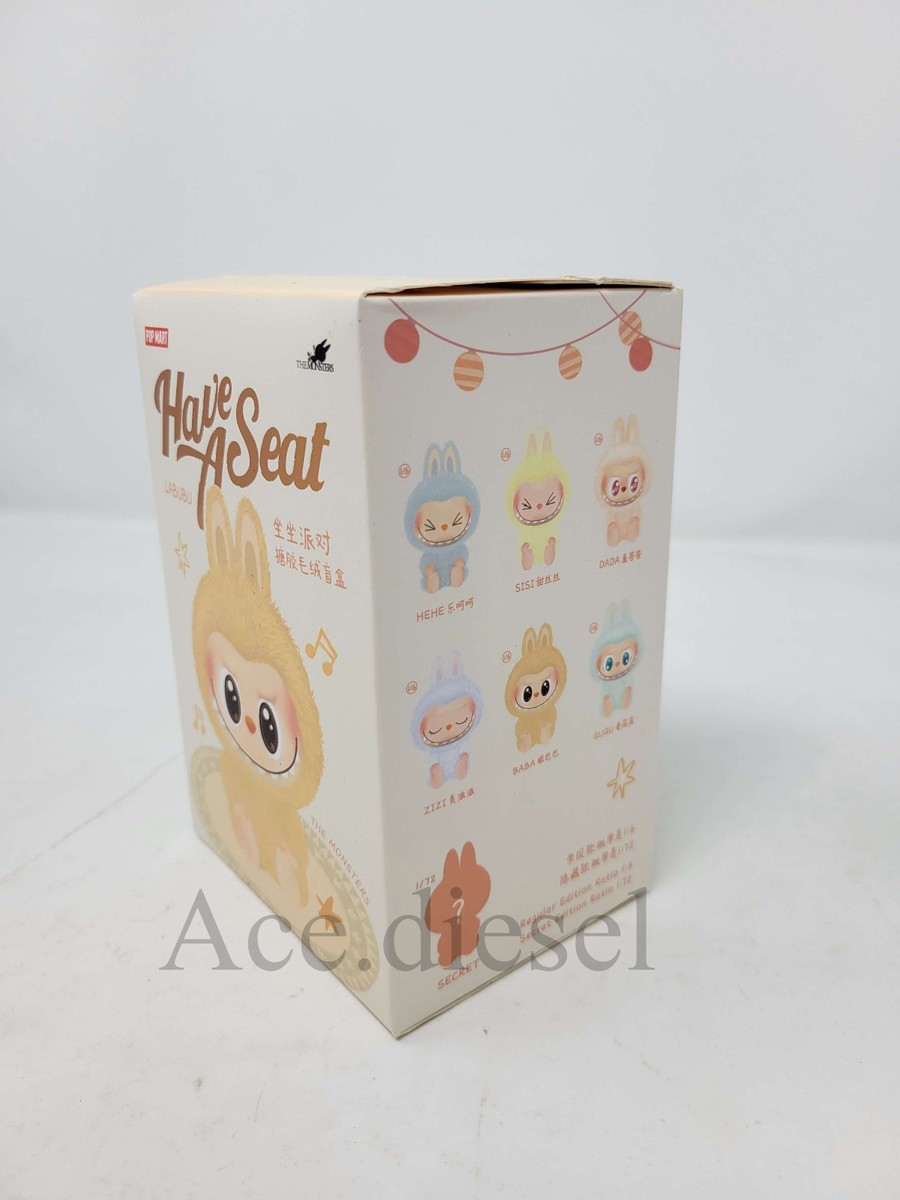 ぬいぐるみ POPMART LABUBU Have a Seat box carton THE MONSTERS - Have a Seat Vinyl Plush Blind Box | Blind