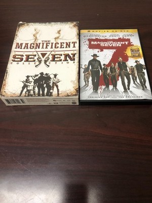 THE MAGNIFICENT SEVEN COLLECTION - 4 Movies & Remake with Silverado DVDs