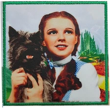 Patch - C&D Visionary - The Wizard of Oz Dorothy & Toto 3.3"x3.3" Iron-On