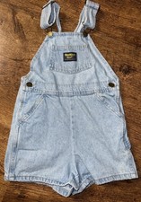 Vintage Oshkosh B  gosh Vestbak Denim Jeans Overalls Carpenter Toddler 4T Shorts
