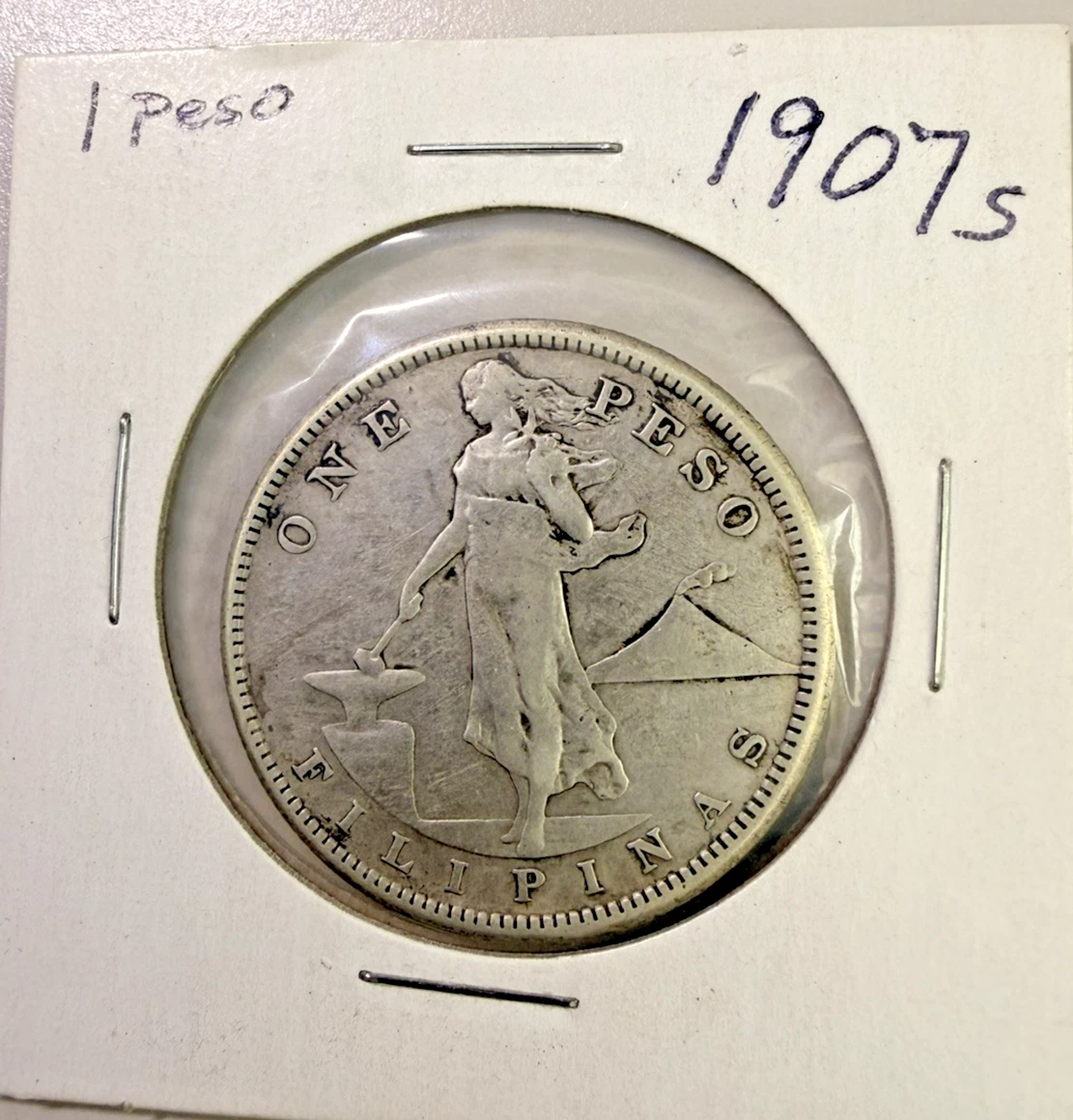 Circulated Silver 1907 Year U.S. Philippine Coins (1898-1946) for