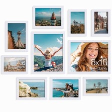 10 Pack Picture Frames Collage Wall Decor, Gallery Wall Frame Set for Wall or...