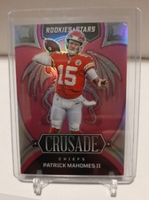 2022 PANINI ROOKIES & STARS CRUSADE PRIZM PINK #4 - PATRICK MAHOMES #ED 62/75