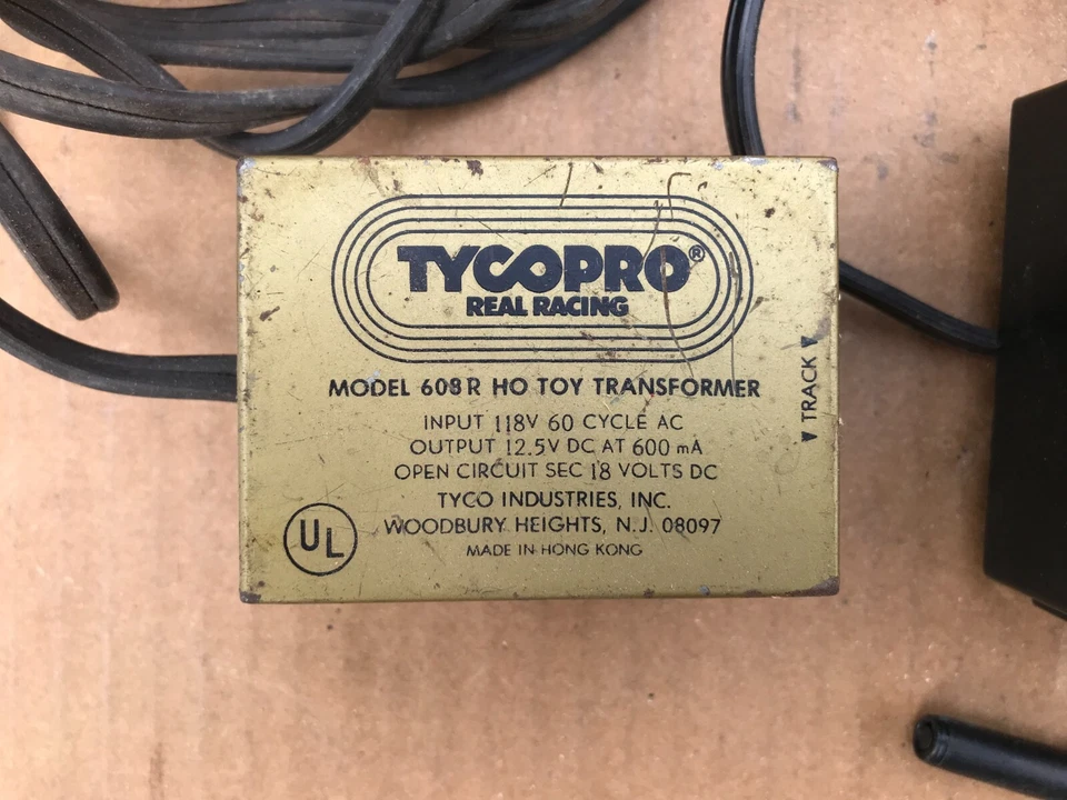 Lot of (5) Train Transformers, TycoPro 608R, Tyco 899T,Varney Mark III, Untested - Image 2 of 4