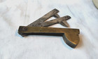 NICE ANTIQUE CIVIL WAR BRASS 2 BLADE FLEAM BLEEDER — photo 6