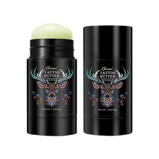 Tattoo Aftercare Butter Balm,Natural Organic Tattoo Cream Moisturizer for Old & 