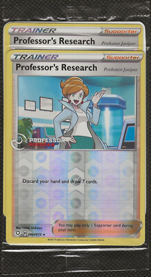 Pokemon 2x PROFESSOR'S RESEARCH Program Promo Juniper 060/072 English NM Sealed