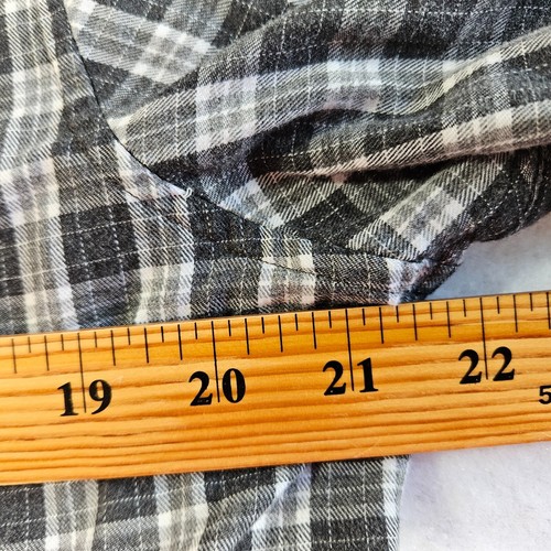 Camisa Michael Kors para Hombre Grande Gris a Cuadros Botones A Medida Preppy Clásica Informal - Imagen 7 de 14