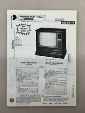 JCPenney 685-4015 4016 Service Manual Sams Photofact Free Shipping