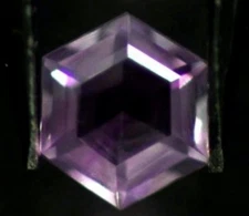 BRAZILIAN AMETHYST 4.5 MM HEXAGON CUT 3 PIECE SET ALL NATURAL LOT 2530