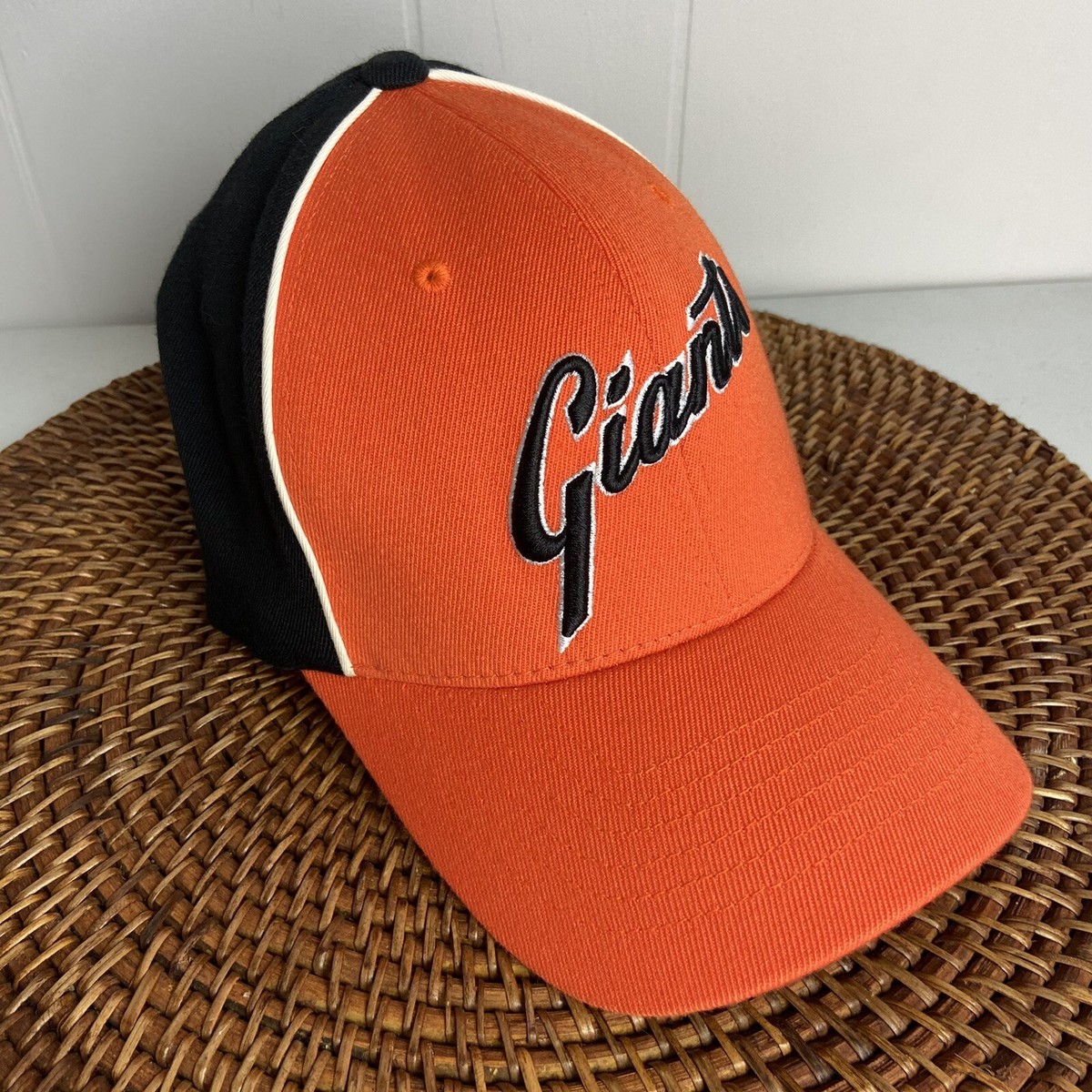 Nike San Francisco Giants Spell Out Orange Baseball Hat Flexfit