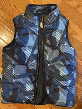Gymboree Kids Boys Youth Puffer Vest Fall Winter Size XS 4 Nylon