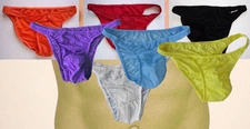 K3192 K319 Mens Sexy Tanga Bikini Soft Smooth Silky Tricot Knit