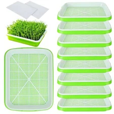 Hydroponic Microgreens Sprouter Tray – Ideal for Sprouting & Nursery Use
