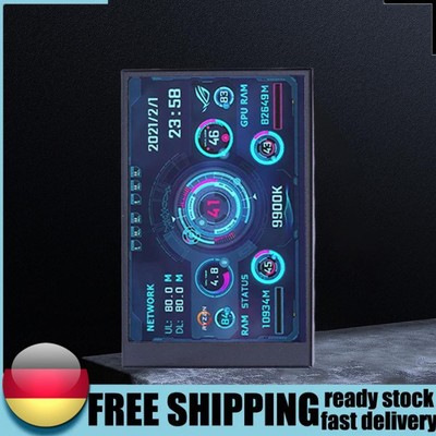 3.5/5inch IPS Type-C Secondary Screen No Use AIDA64 PC Temperature Display