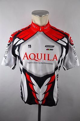 BCM Aqulia Bike cycling jersey maglia Rad Trikot Gr. M 53cm J