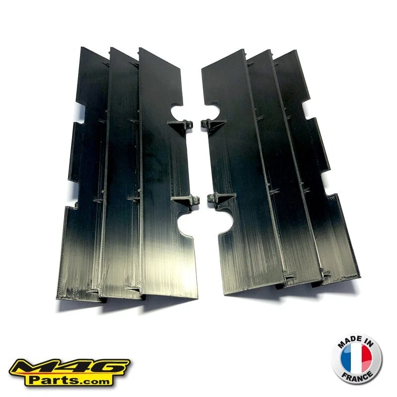 1988-1996 Honda CR 250 Radiator Louvers for Aftermarket Radiators 19033-KS7-830 - Photo 3/4