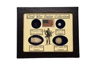 Original Civil War Bullets Relics Collection in Display Case (4 Piece) with COA