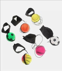 bouncy ball with elastic string