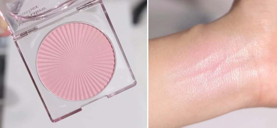 THE FACE SHOP fmgt Veil Bale Glow Blusher 5g #03 Time For Pink Face Blusher NEW - Image 3 of 4