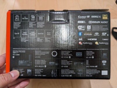 BOX ONLY a7 iii Camera Cage/ Sony Alpha a7iii original box (NO