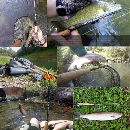 Maxcatch Airlite Fly Fishing Rod 2/3wt Super Light Graphite Carbon Fiber IM10 - Picture 6 of 9