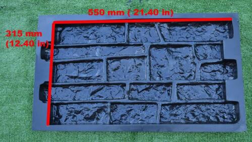 Concrete Molds Decor Flower Garden Protection flower beds set 3 pcsF08 - Picture 4 of 5