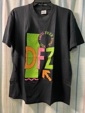 1980's * DFZ * DRUG FREE ZONE * T-SHIRT (Made in USA) LARGE Vintage
