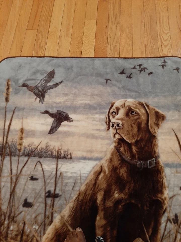Northwest By Hautman Golden Retriever Polyester Throw Blanket 49 X 60” Soft - Image 4 of 4