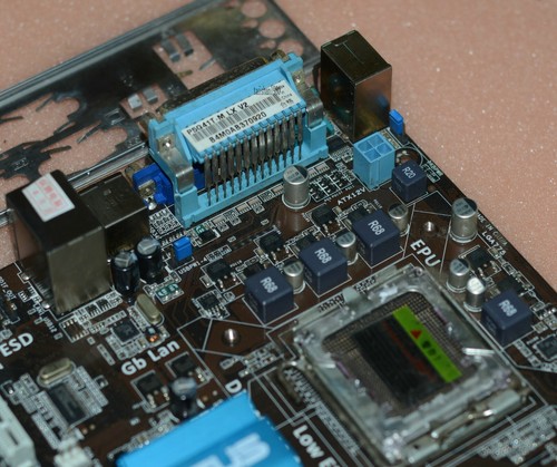 Placa madre Intel ASUS P5G41T-M LX V2, zócalo LGA775 - Imagen 4 de 6