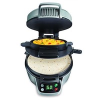 Silver / Black Electric Kitchen Appliance Quick Breakfast Burrito / Pizza Maker Silver / Black Electric Kitchen Appliance Quick Breakfast Burrito / Pizza Maker