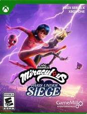 Miraculous Paris Under Siege Microsoft XBox One Series X Game, New sealed
