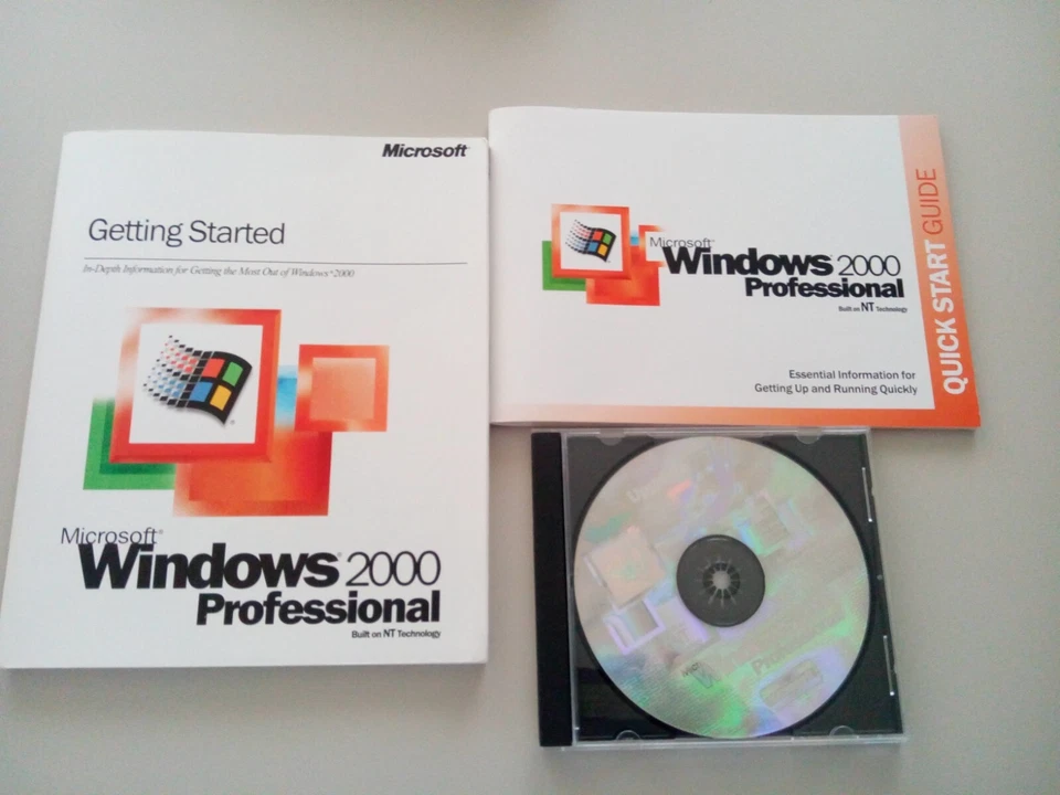 Vintage Microsoft Windows 2000 Professional - Upgrade Edition + SP3, English - Bild 4 von 4