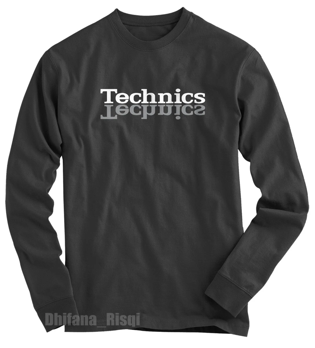 Technics Logo T-Shirt Dj 1200 Turntable Music Various Dj Long Sleeve | eBay