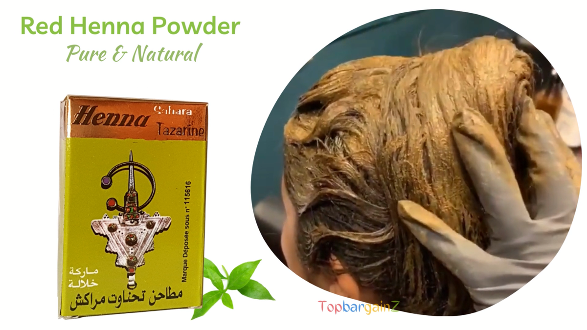 Organic Henna Powder Moroccan 100% Natural Hair Dye Colour Henne