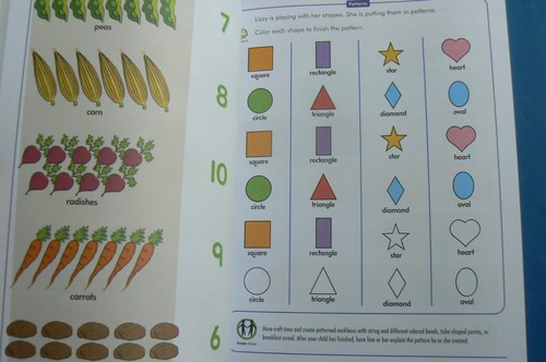 Mead MATH BUILDERS activities,Preschool GREAT BOOK, Fun! reinforce fundamentals - Picture 5 of 10