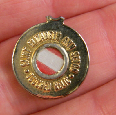 Broken bail St Saint Elizabeth Ann Seton patron in law problem relic medal charm