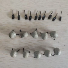 20pcs GI Joe Accessory Combat Helmet & Phone for  4" General Hawk Figure