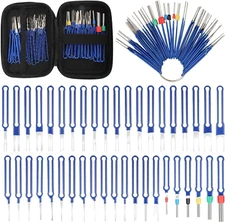 41pcs Electrical Connector Pin Extractor Tool Terminal Removal Tool Kit Blue