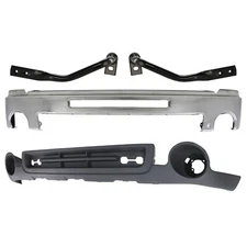 Bumper Face Bars for GMC Sierra 3500 HD 2500 Heavy Duty 2007-2010